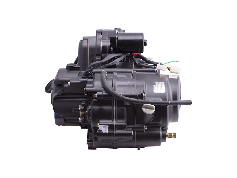 horizontal Moretti engine 152FMH, 110cc 4T, 4 speed , maual, black