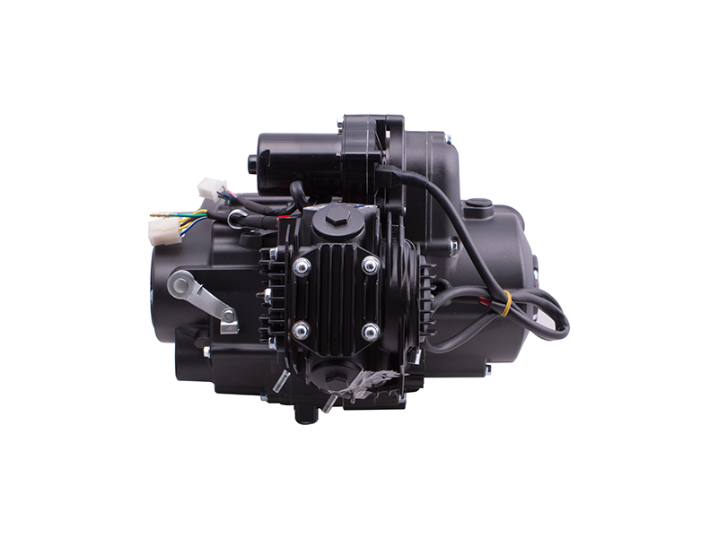 horizontal Moretti engine 152FMH, 110cc 4T, 4 speed , maual, black