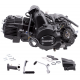 horizontal Moretti engine 152FMH, 110cc 4T, 4 speed , maual, black