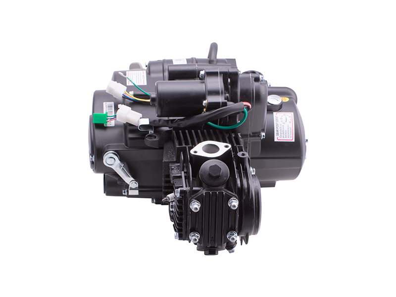 horizontal BTS engine 154FMI, 125cc 4T, 4 speed, manual, black