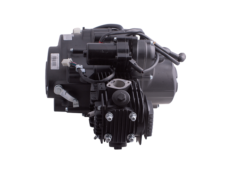 Horizontal Moretti engine 154 FMI, 125cc 4T , 4 speed, manual, black