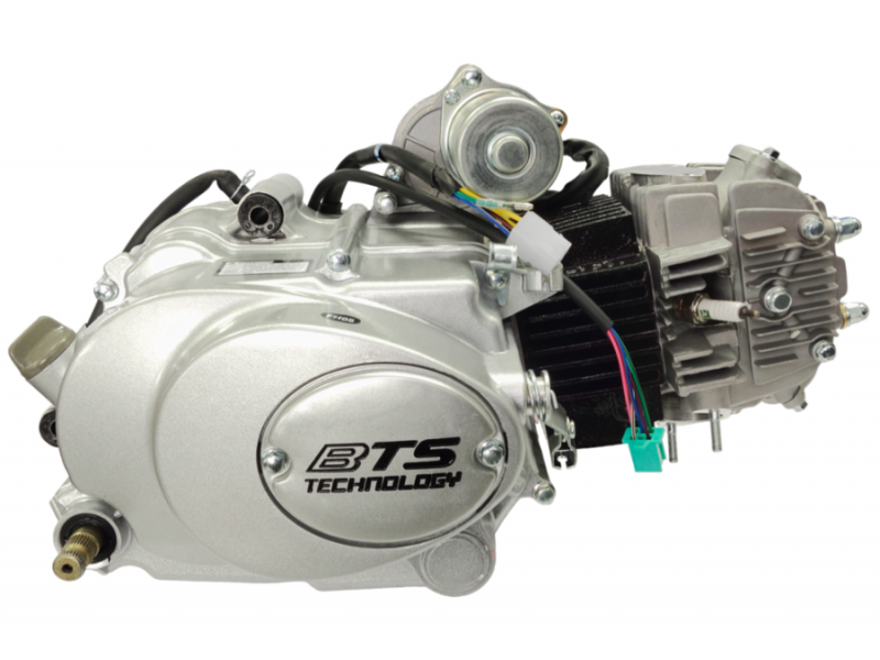 horizontal BTS engine 154FMH, 125cc 4T , 4 speed manual, silver horizontal BTS engine 154FMH, 125cc 4T , 4 speed manual, silver