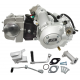 horizontal BTS engine 154FMH, 125cc 4T , 4 speed manual, silver horizontal BTS engine 154FMH, 125cc 4T , 4 speed manual, silver
