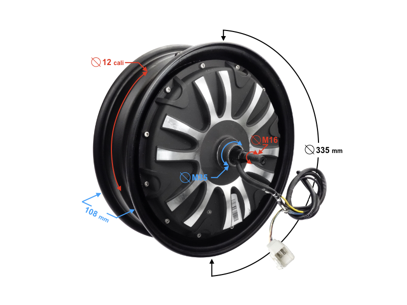 Electric engine for E-Max scooter