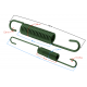 Side support spring for Hyper 125 motorcycle