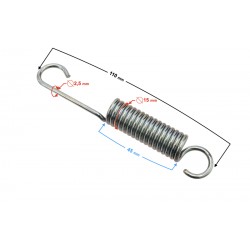 Side support spring for Fighter 2 moped