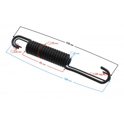 Side support spring Falon 125 scooter