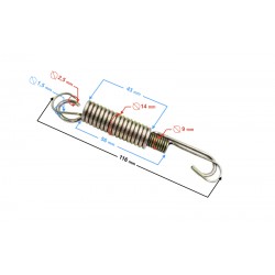 Side support spring for moped Ranger Classic (E4)