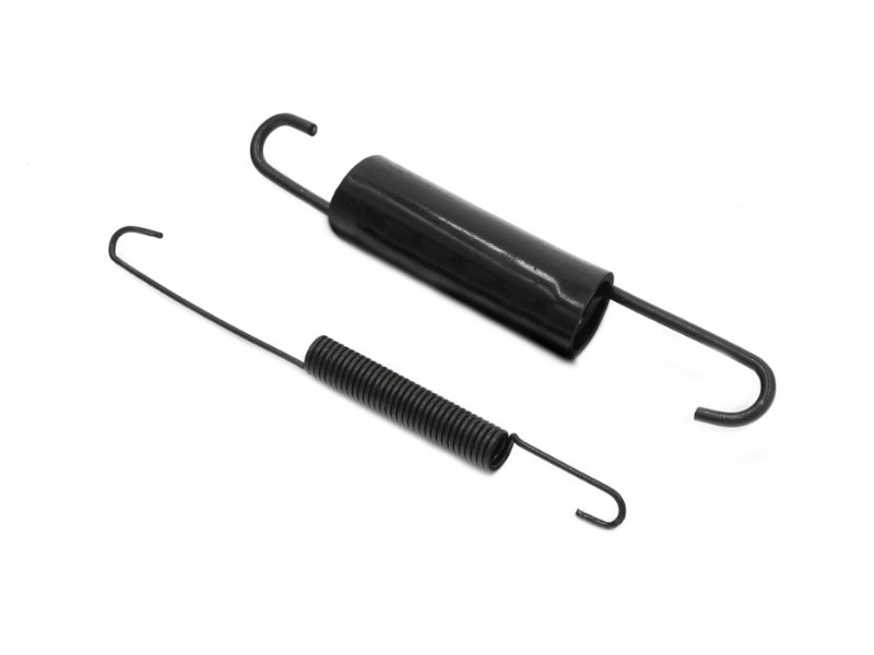 Side support spring for Cafe Racer motorcycle