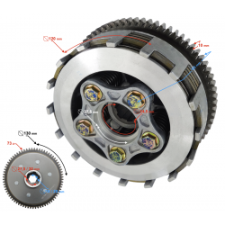 Clutch for Classic 125 motorcycle