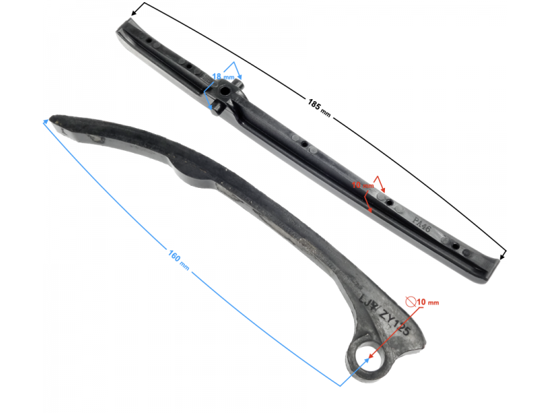 Timing slide for Blade 125 motorcycle (set)