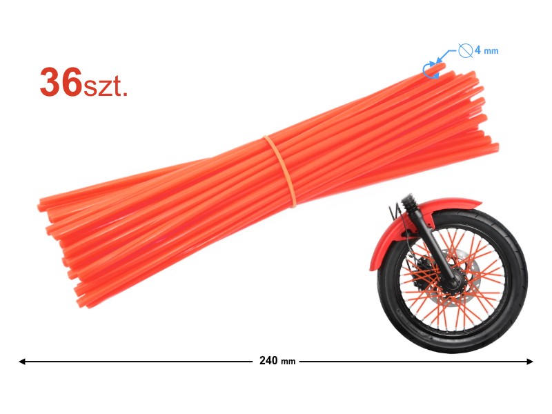 Spoke band red (36 pcs.) Spoke band red (36 pcs.)