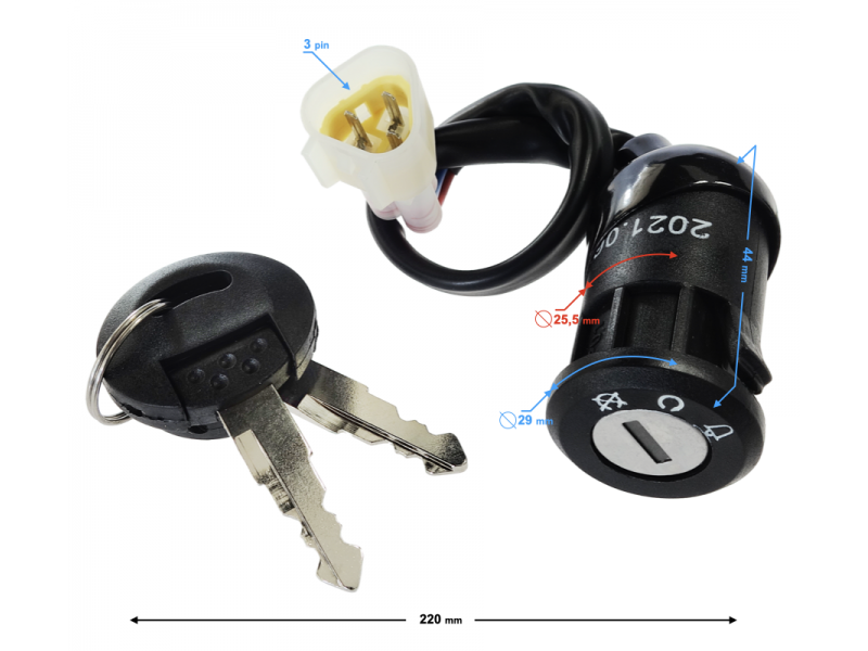Ignition switch for NXT300