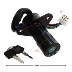 Ignition switch for Sprint 2 moped Ignition switch for Sprint 2 moped