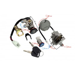 Ignition switch for 21 1 scooter