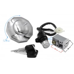 Ignition switch for Ranger Classic (E4) moped