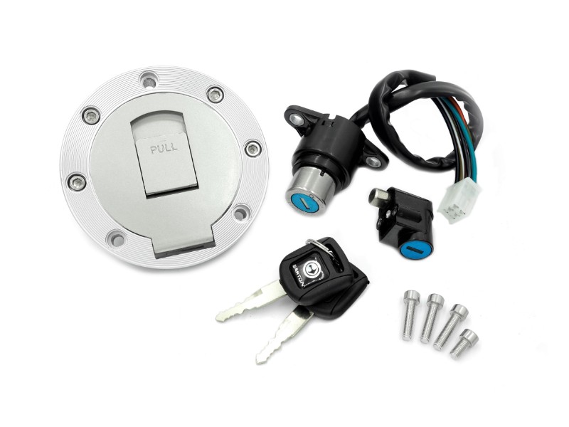 Ignition switch for Cafe Racer motorcycle