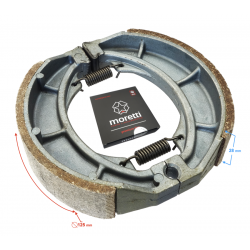Rear Brake shoes for Fighter 2 moped