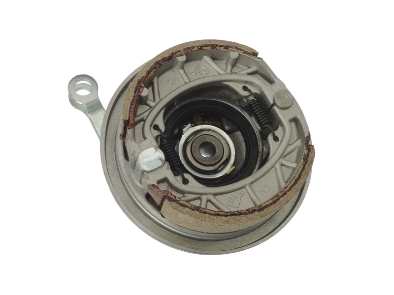 Front Brake shoes for Ranger Classic moped with mouting