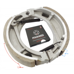 Rear brake shoes for Ranger Classic moped Rear brake shoes for Ranger Classic moped