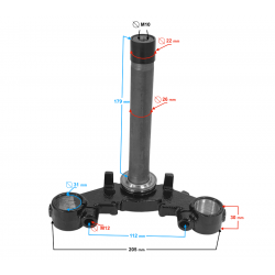 Seatpost for Fighter 2 moped