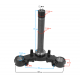Seatpost for Fighter 2 moped