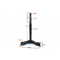 Seatpost for B-Max scooter