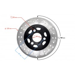 Front brake disc for E Energy scooter