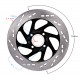 Front brake disc for Cafe Racer motorcycle