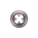 Rear brake disc for Cafe Racer motorcycle