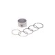 125cc graphite piston for Hyper 125 motorcycle 125cc graphite piston for Hyper 125 motorcycle