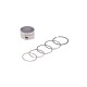 125cc graphite piston for Hyper 125 motorcycle 125cc graphite piston for Hyper 125 motorcycle