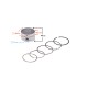125cc graphite piston for Hyper 125 motorcycle 125cc graphite piston for Hyper 125 motorcycle