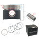Moretti 50cc piston 4T scooter, graphite, diameter 39, pin diameter 13, height 17,2, set