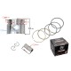 Moretti 50cc piston 4T scooter, diameter 39, pin diameter 13, height 17,2, set