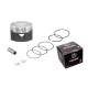 Moretti 80cc piston 4T scooter, graphite, diameter 47, pin diameter 13, height 17,5, set