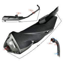 Muffler for FR 2 moped