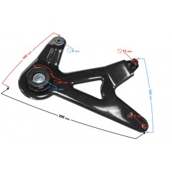 Muffler bracket for Scalpel 50