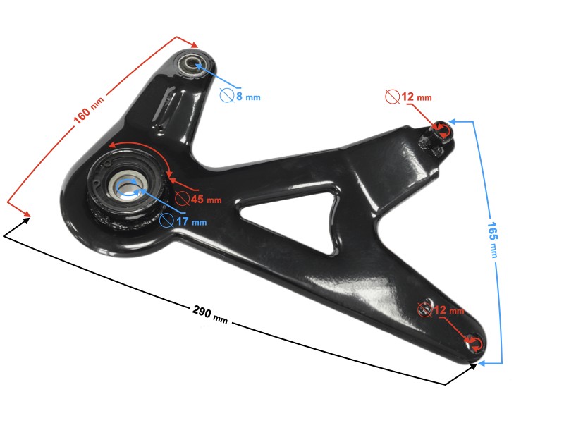 Muffler bracket for Scalpel 50 Muffler bracket for Scalpel 50