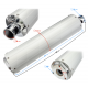 Muffler for Huragan 125