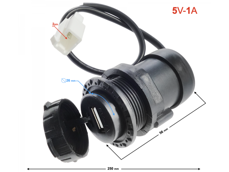 USB socket ENERGY 2.0
