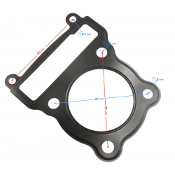 Clutch cover gasket GT 125
