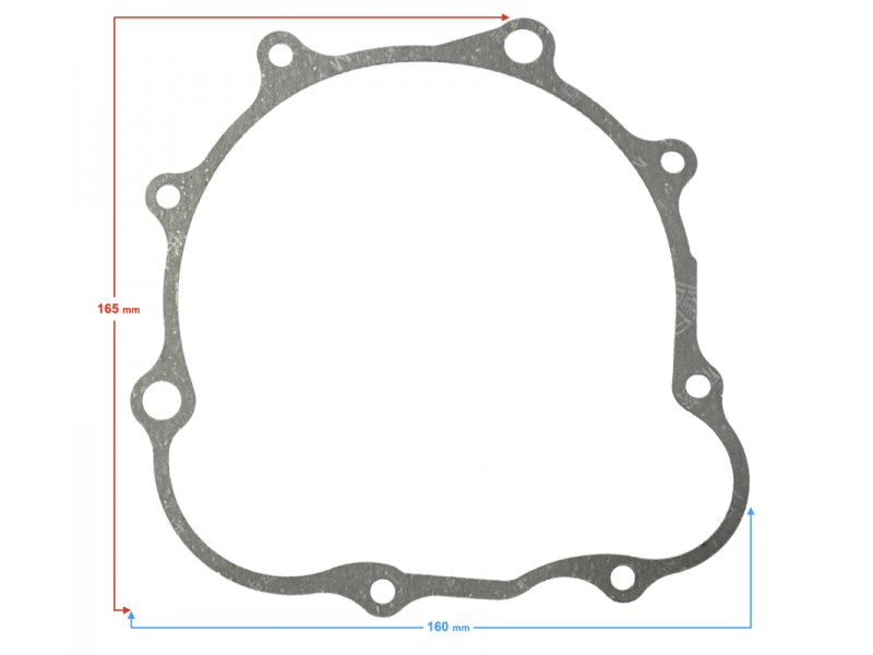 Magneto cover seal for Cafe Racer