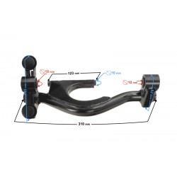 Engine swingarm for B-Max scooter