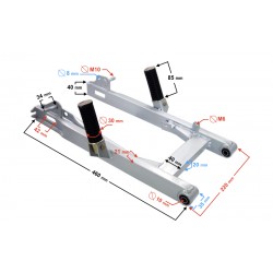 Rear swingarm for Ranger Classic (E4) moped