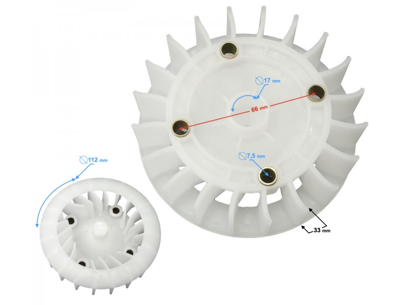 4T scooter fan