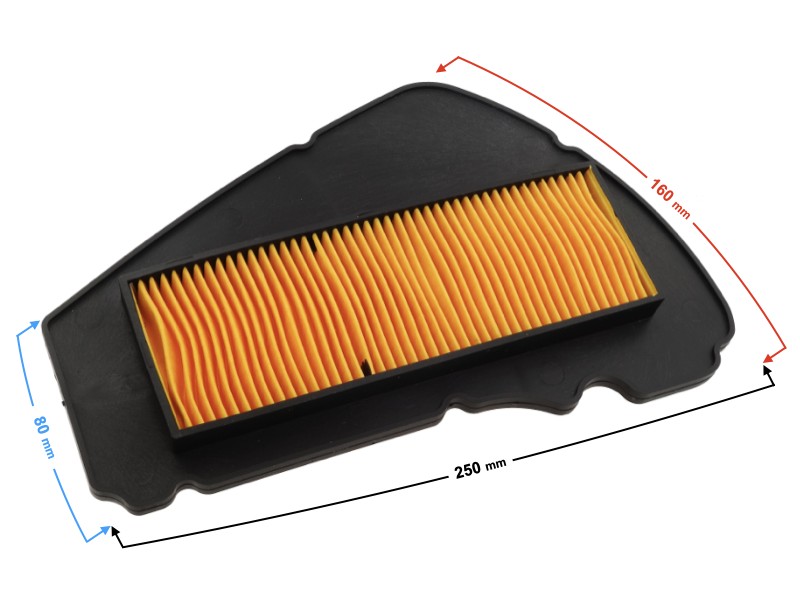 Paper air filter cartridge SYM engine Euro 4