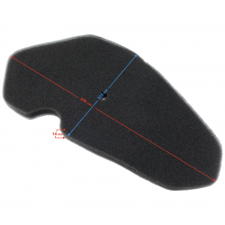 Air filter cartridge for scooter Falcon Air filter cartridge for scooter Falcon