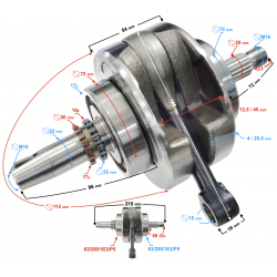 Crankshaft set NXT250 2021