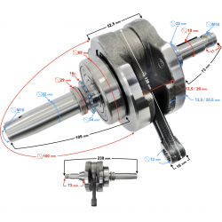 Crankshaft GT 125